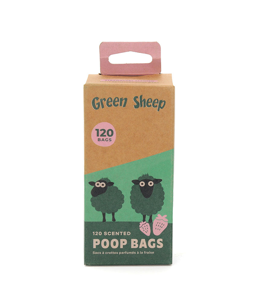 Poop Bags (Strawberry Scented)
