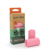 Flushable Poop Bags (Unscented) - 32 Bags