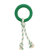 Natural Rubber Hoop With Rope Toy