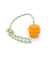 Natural Rubber Ball With Rope Toy