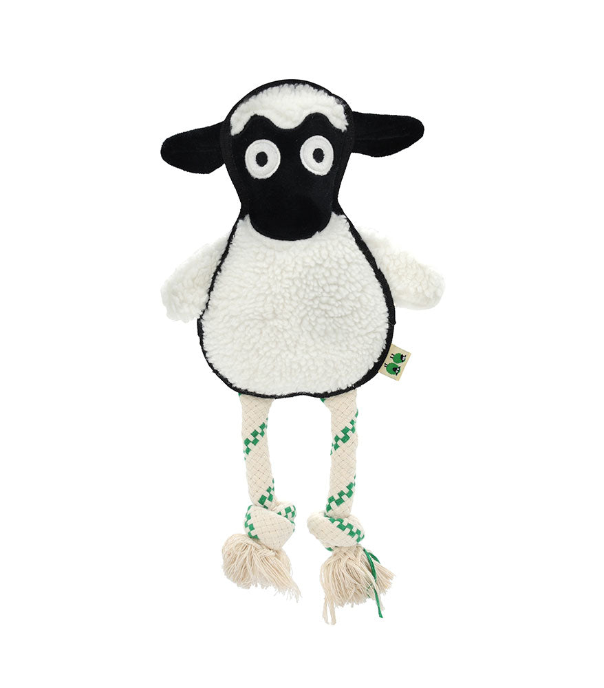 Green Sheep Rope Toy