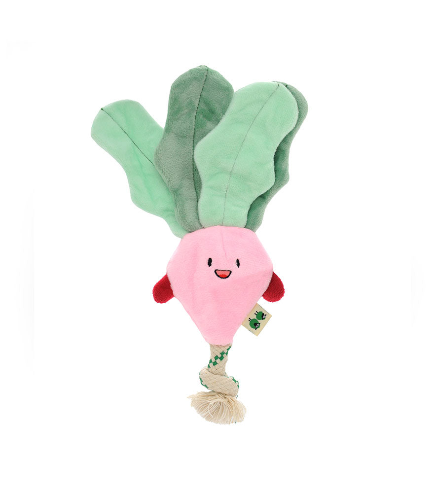 Stuffing Free Plush Radish Rope Toy
