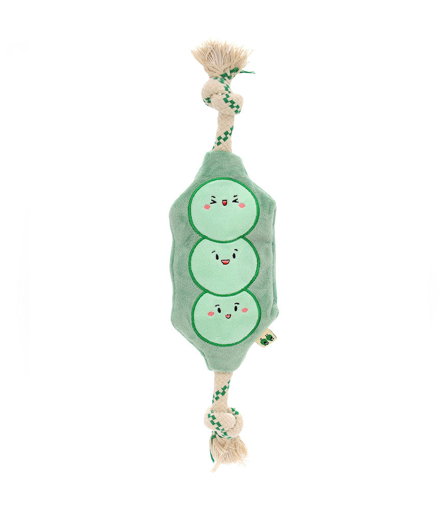 Stuffing Free Plush Pea Rope Toy