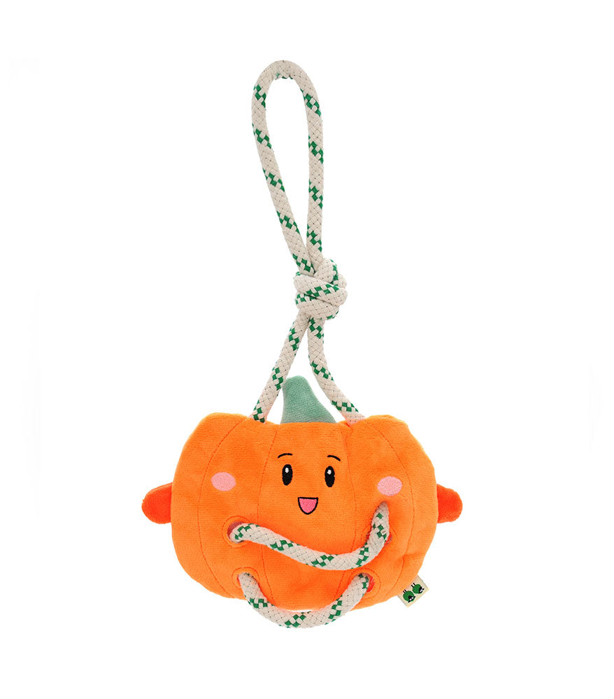 Stuffing Free Plush Pumpkin Rope Toy