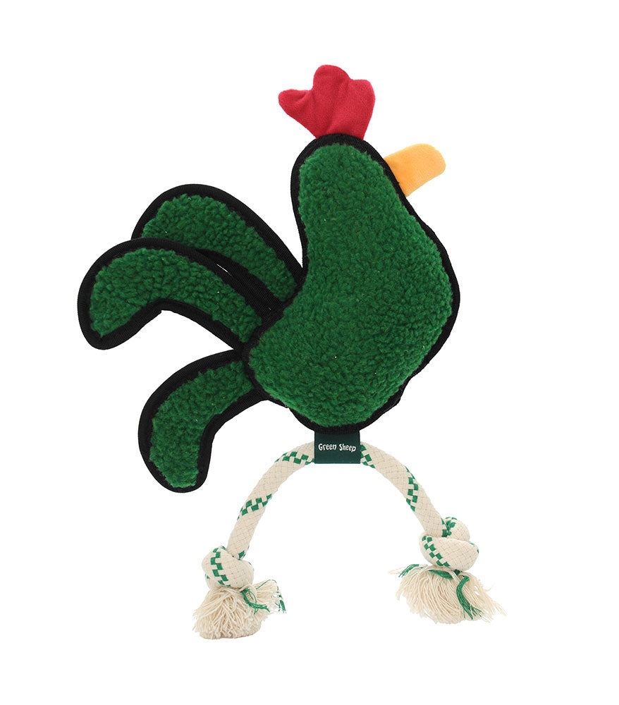 Rough & Tough Rooster Rope Toy (L)