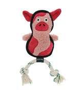 Rough & Tough Pig Rope Toy (M)