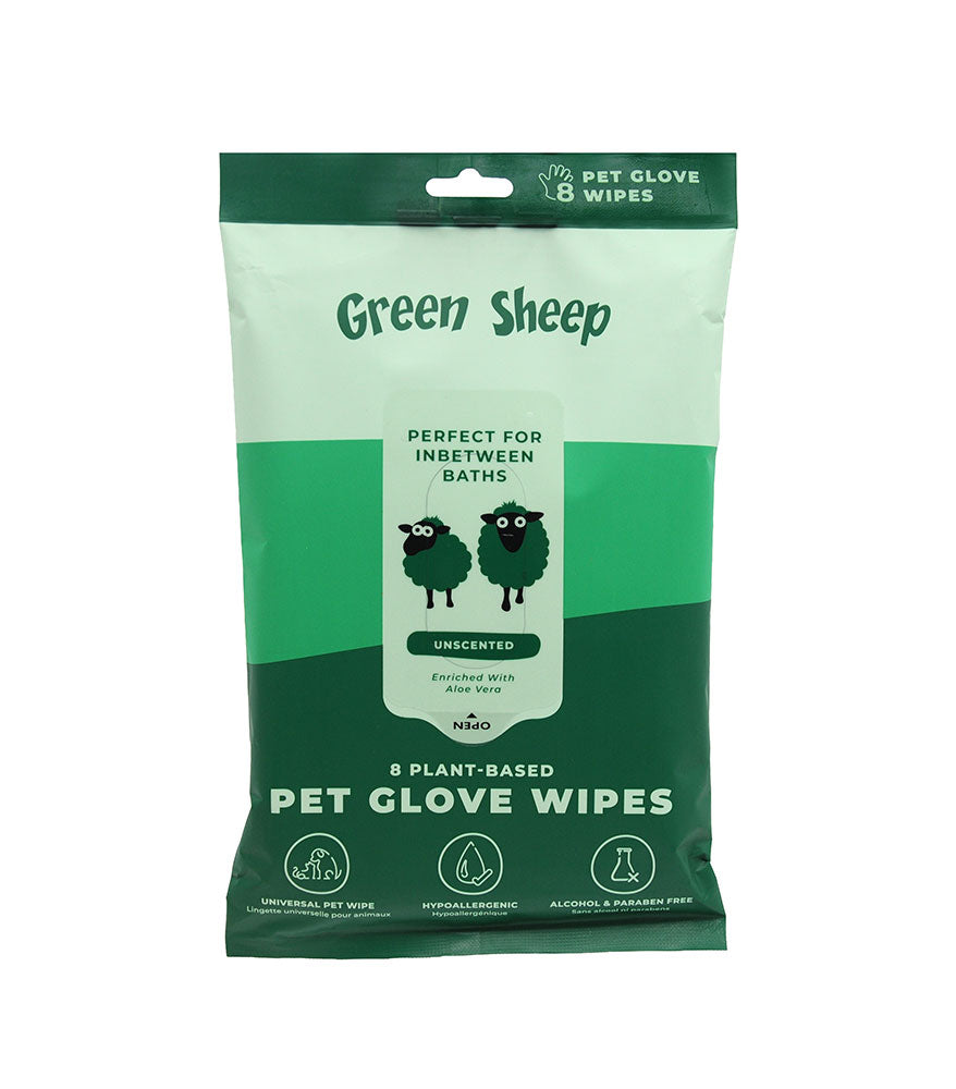 Glove Wipes (Unscented) - Pack of 8