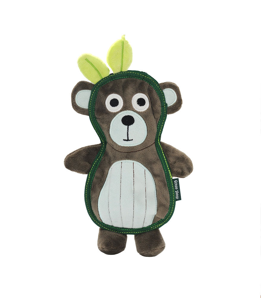 Loofah Plush Forest Bear (L)