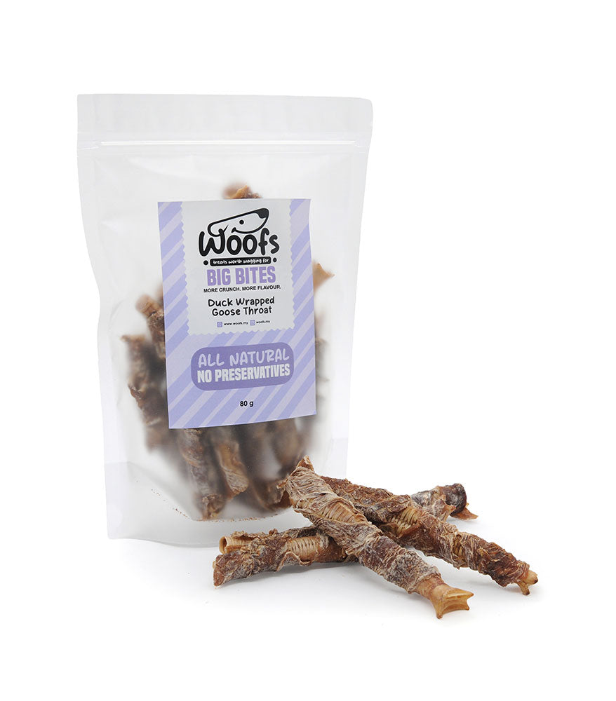 Duck Wrapped Goose Throat 80g