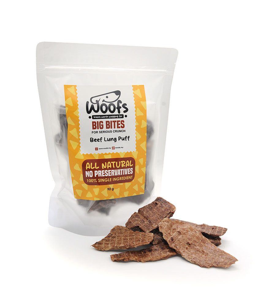 Beef Lung Puffs 90g