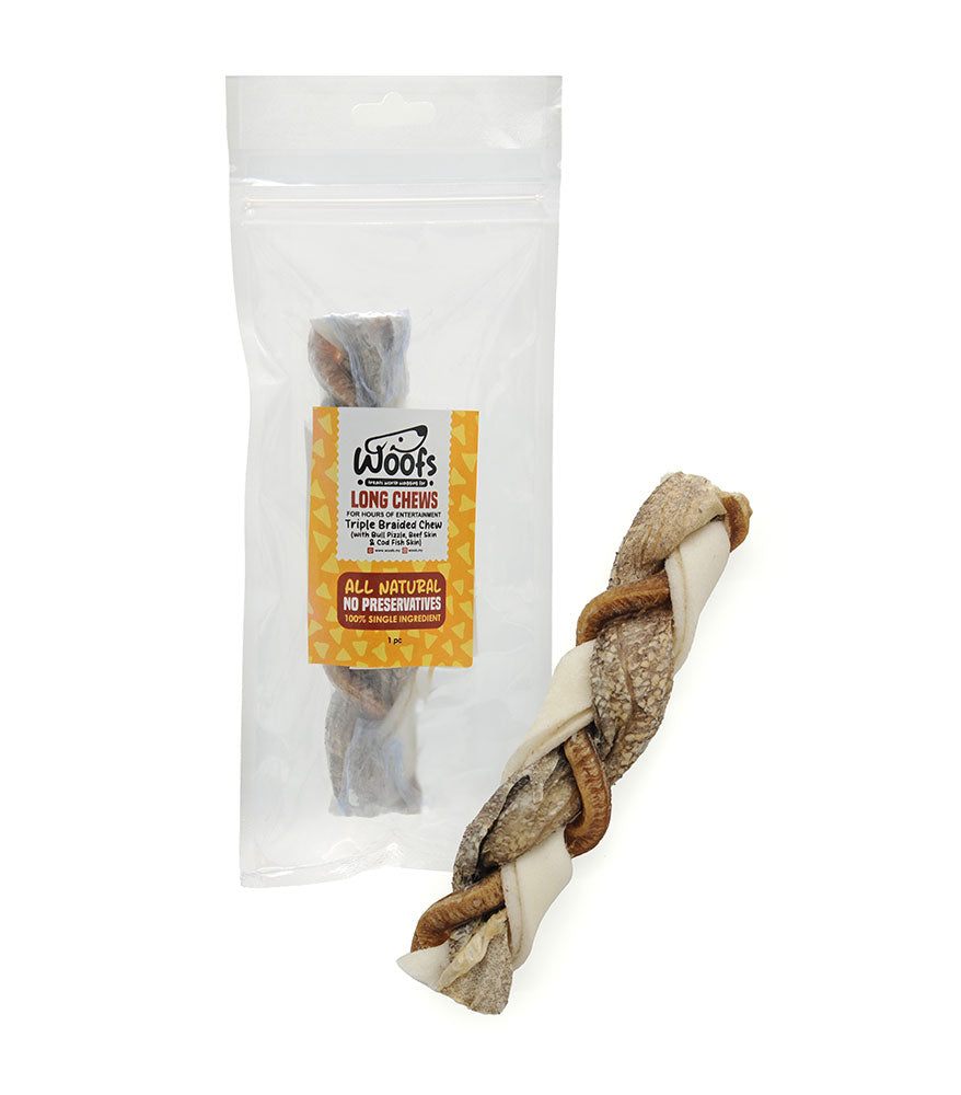 Triple Braided Chew