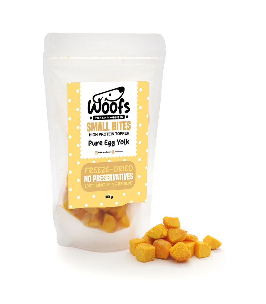 Freeze Dried Egg Yolk Cubes 100g