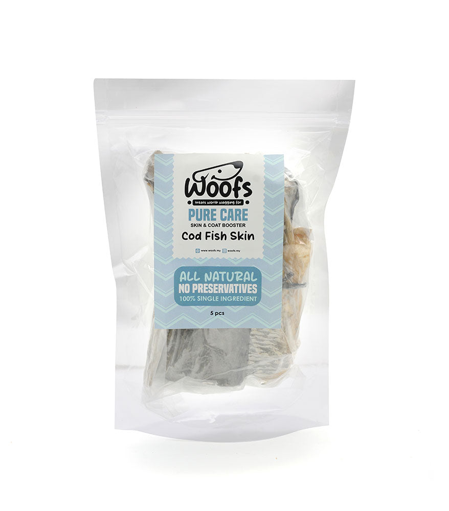 Cod Fish Skin (35cm) - Pack of 5