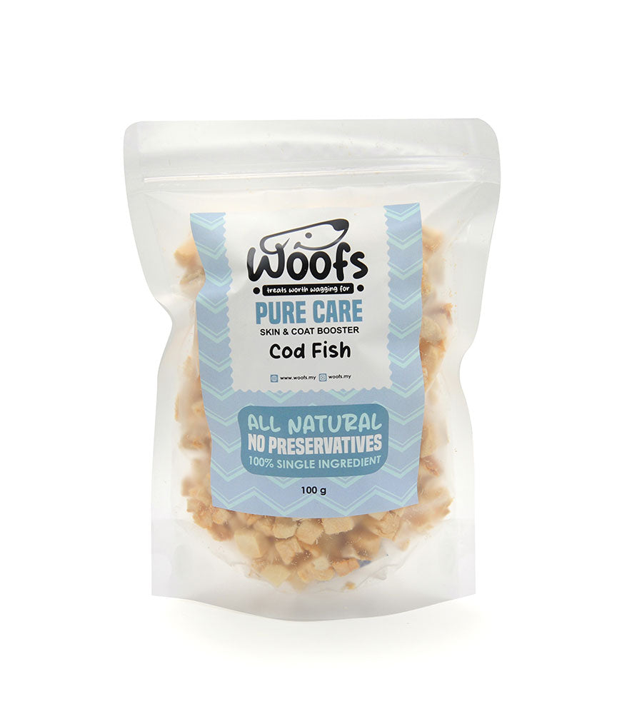 Freeze Dried Cod Cubes
