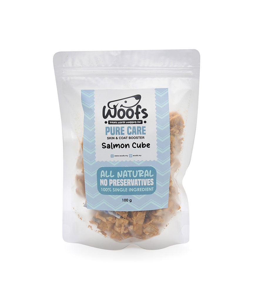 Freeze Dried Salmon Cubes