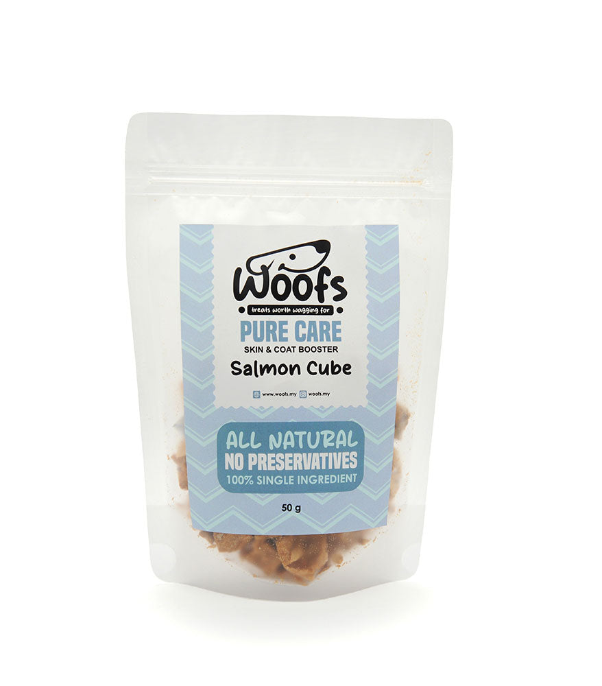 Freeze Dried Salmon Cubes