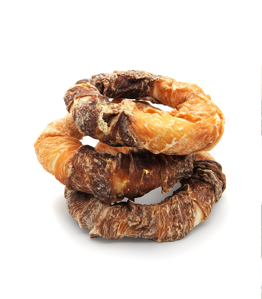 Beef Skin Donut with Chicken & Duck (1 piece)