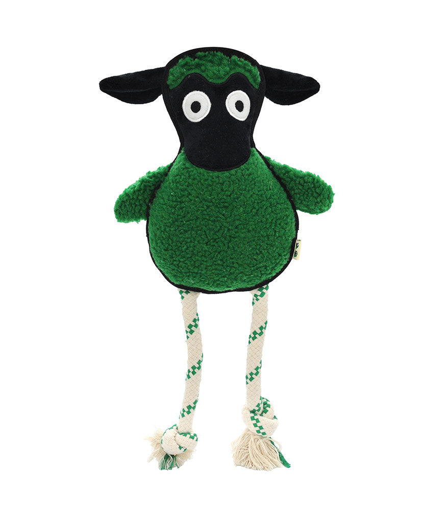 Green Sheep Rope Toy