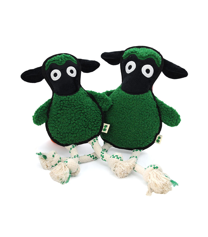 Green Sheep Rope Toy