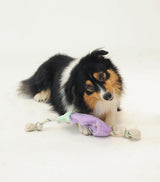 Stuffing Free Plush Aubergine Rope Toy
