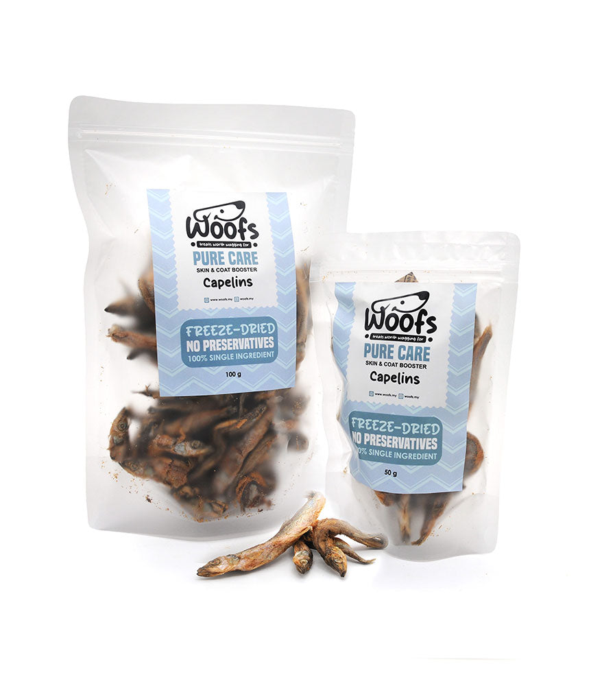 Freeze Dried Capelins