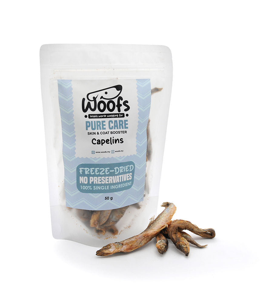 Freeze Dried Capelins