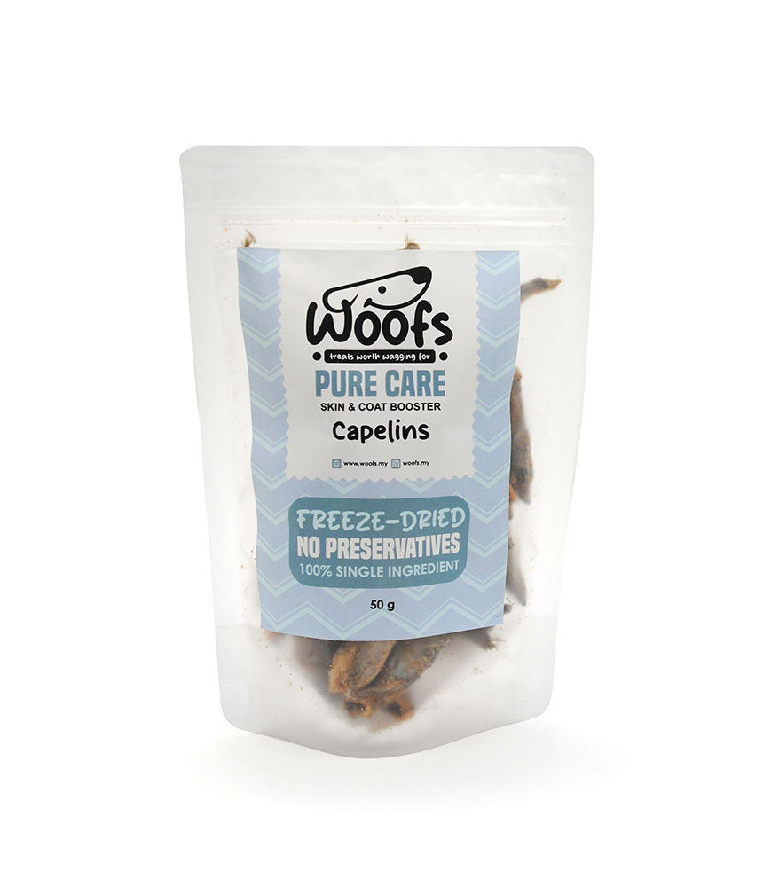 Freeze Dried Capelins