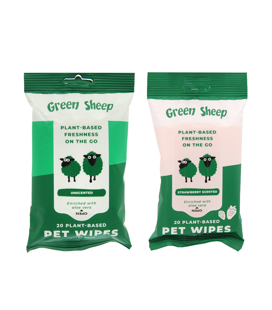 Pet Wipes (Travel Size) - Pack of 20s