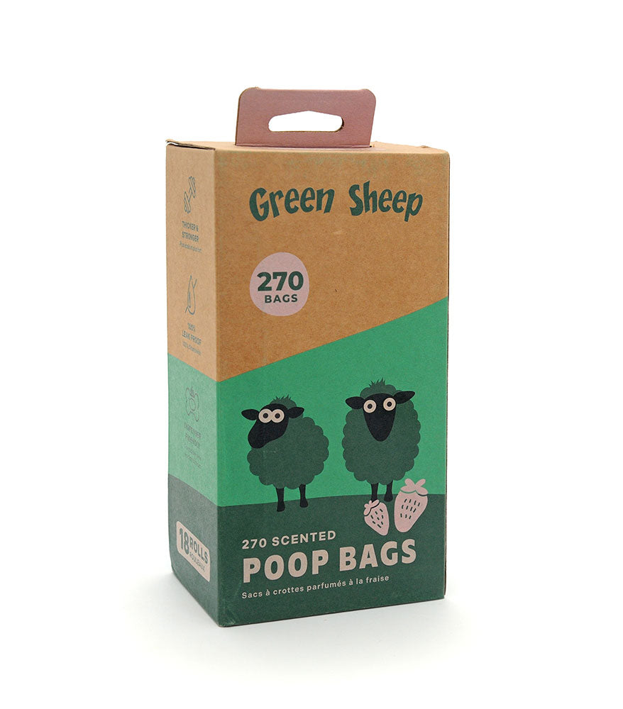 Poop Bags (Strawberry Scented)