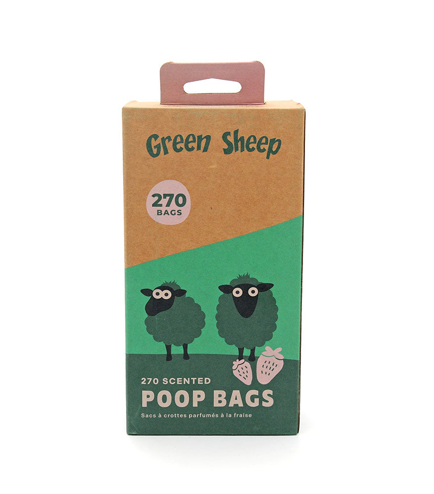 Poop Bags (Strawberry Scented)