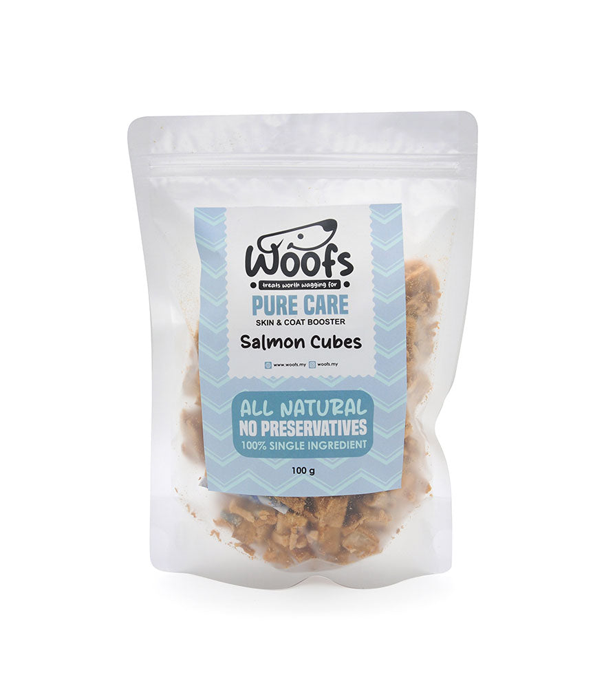Freeze Dried Salmon Cubes