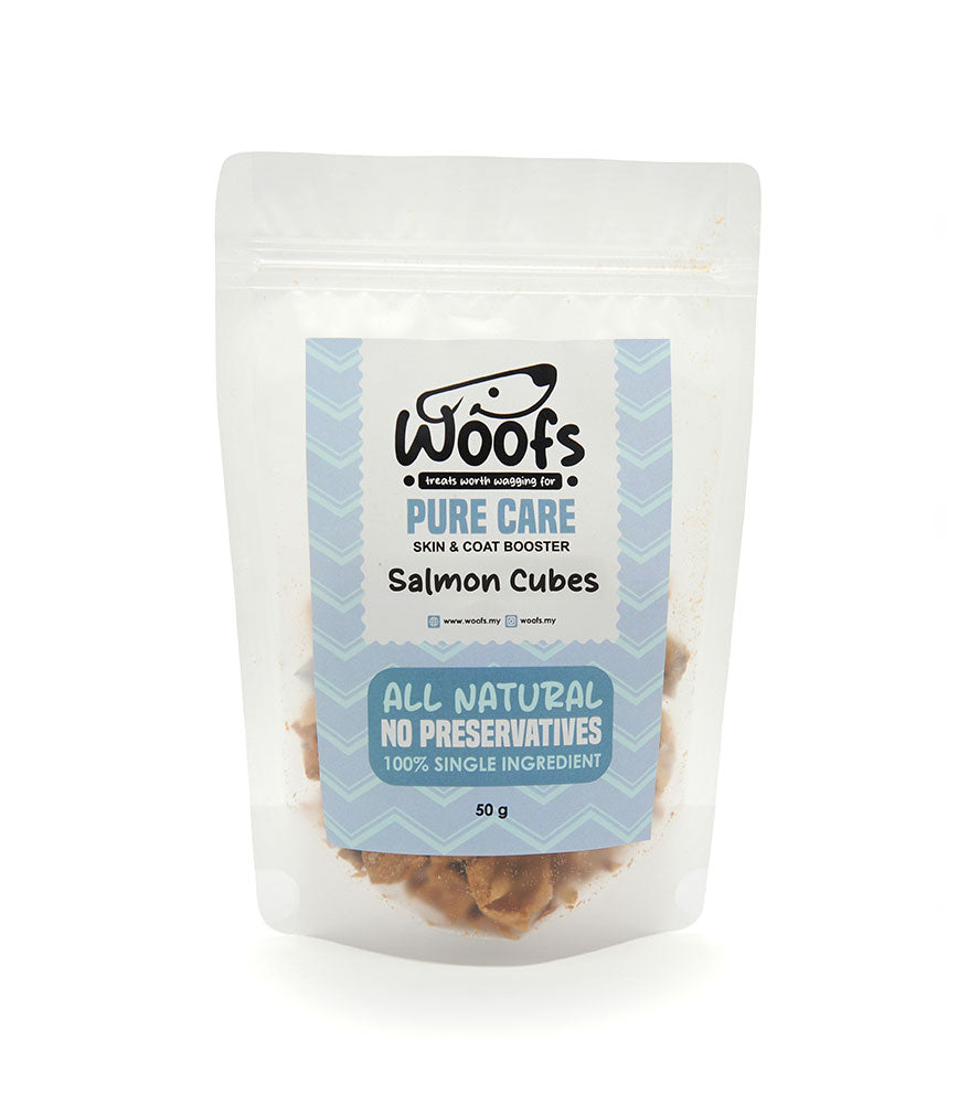 Freeze Dried Salmon Cubes