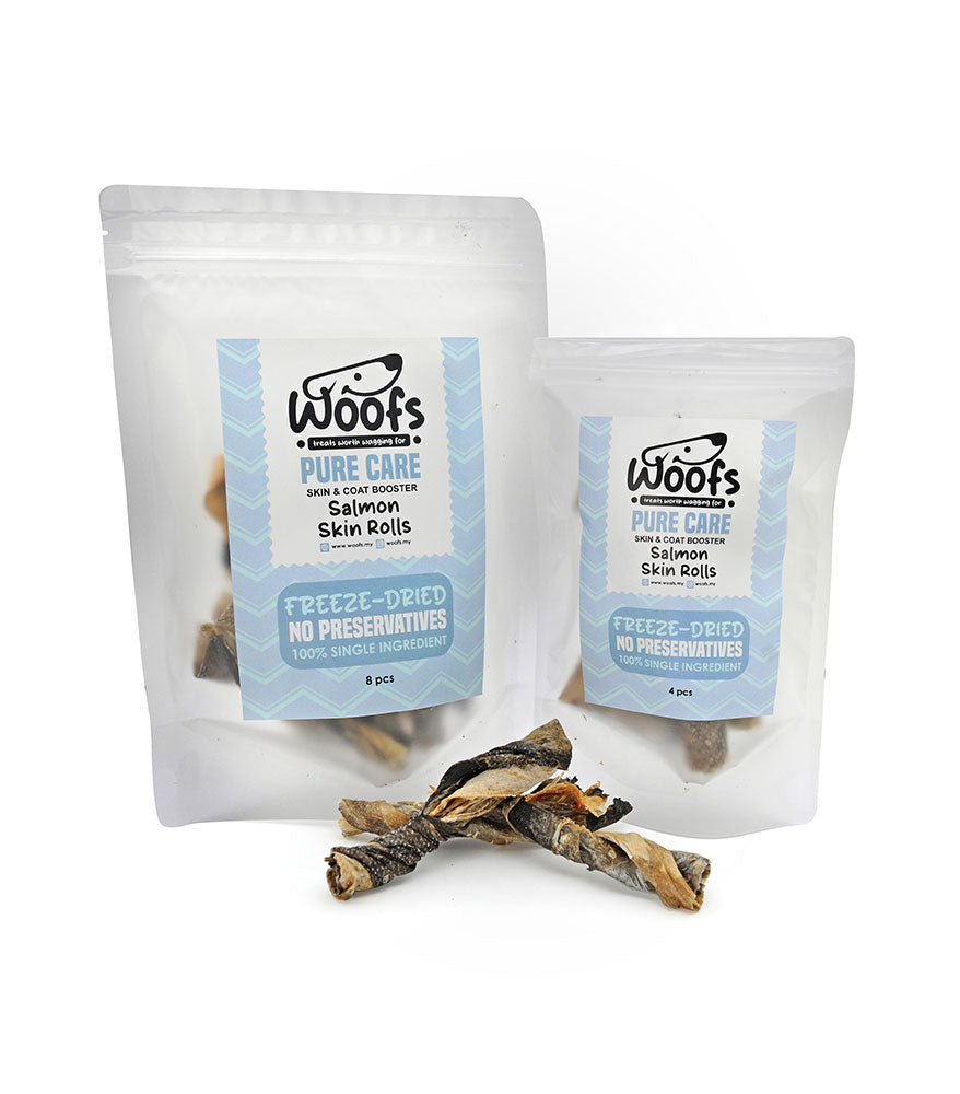 Air Dried Salmon Skin Rolls
